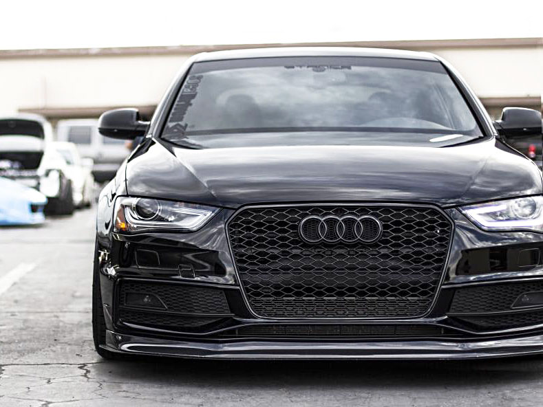 Audi A4 S4 B8.5 Euro RS4 Front Sport Hex Mesh Honeycomb Grill S Line ...