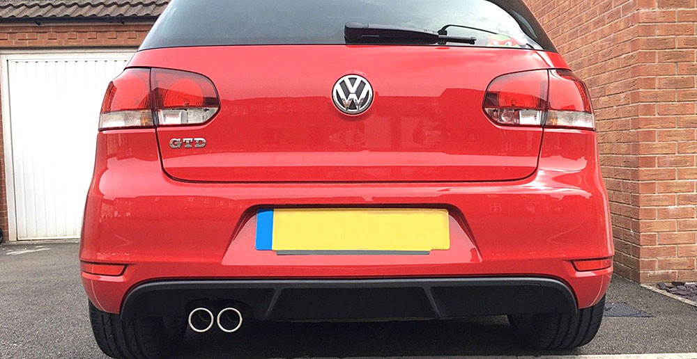 vw golf mk6 rear diffuser