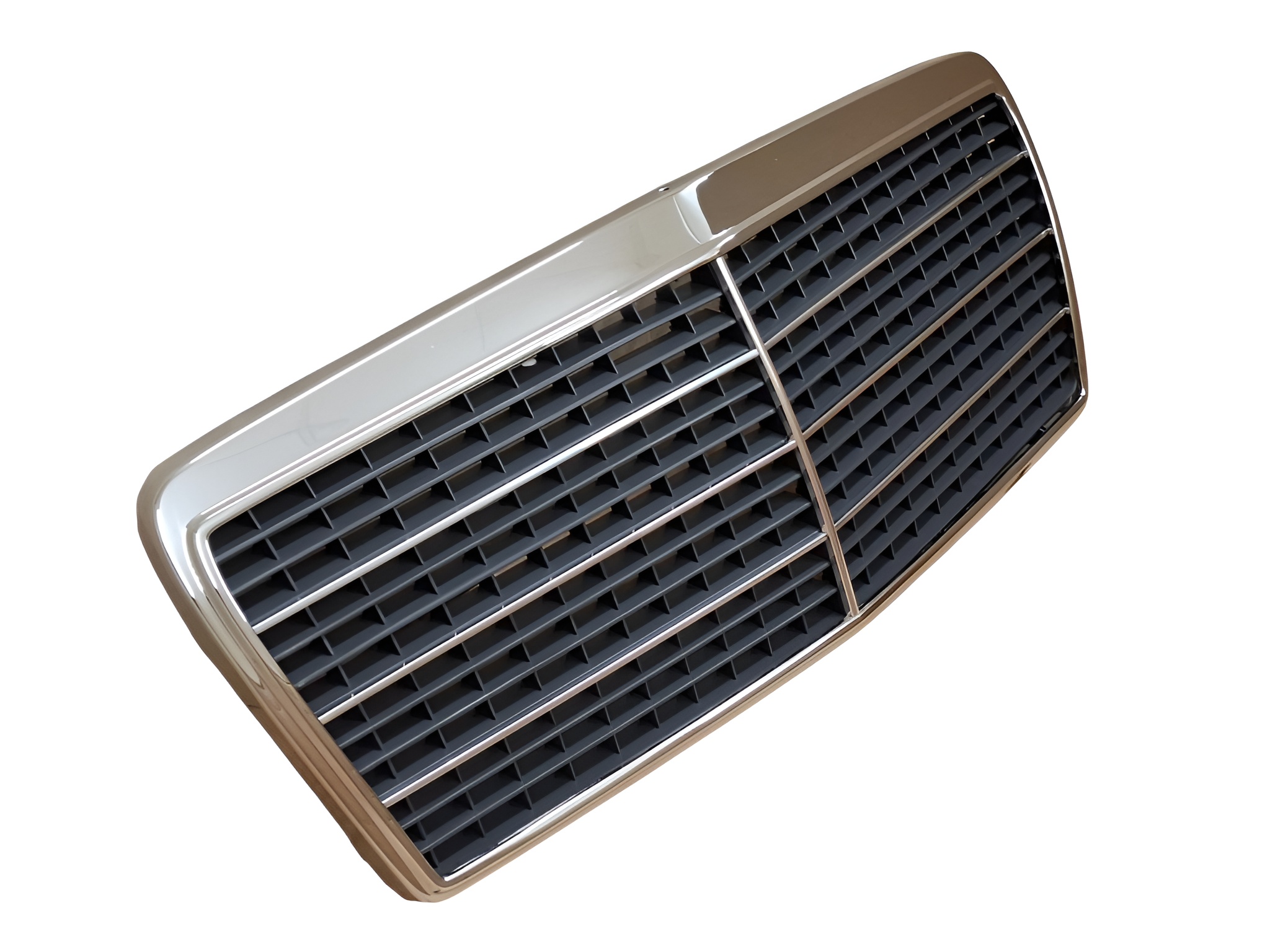 Front Grill Assembly w/ Chrome Shell For Mercedes Benz MB W124