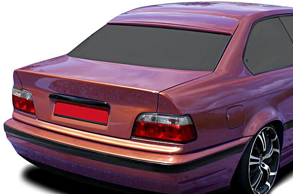 BMW E36 Coupe Euro M M3 Roof Extension Rear Window Cover Spoiler Wing Trim ABS - | eBay