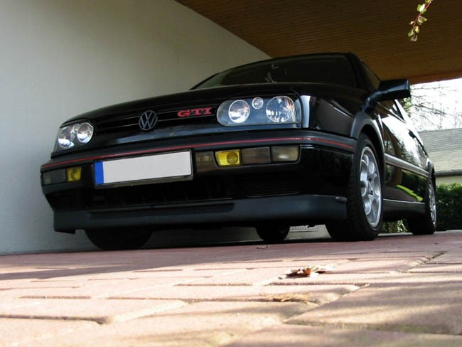 Vw Golf Mk3 3 Vr6 Gti Euro Front Deep Bumper Chin Spoiler Lip Sport Body Kit 16v Ebay