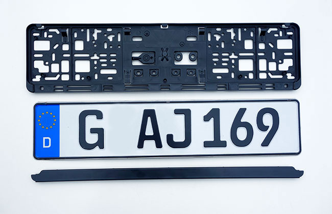 ORIGINAL German License Plate Jaguar Isuzu Infinity Hyundai Honda GMC Ford-Acura
